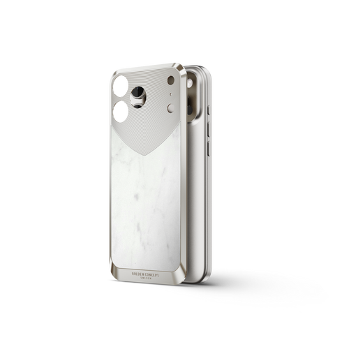 iPhone Case / RST17 - Magnetic Shield Marble Edition - Bianca Carrara