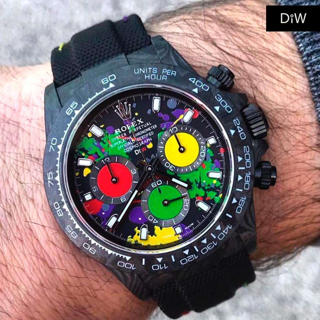 CARBON ROLEX DAYTONA All Black Carbon