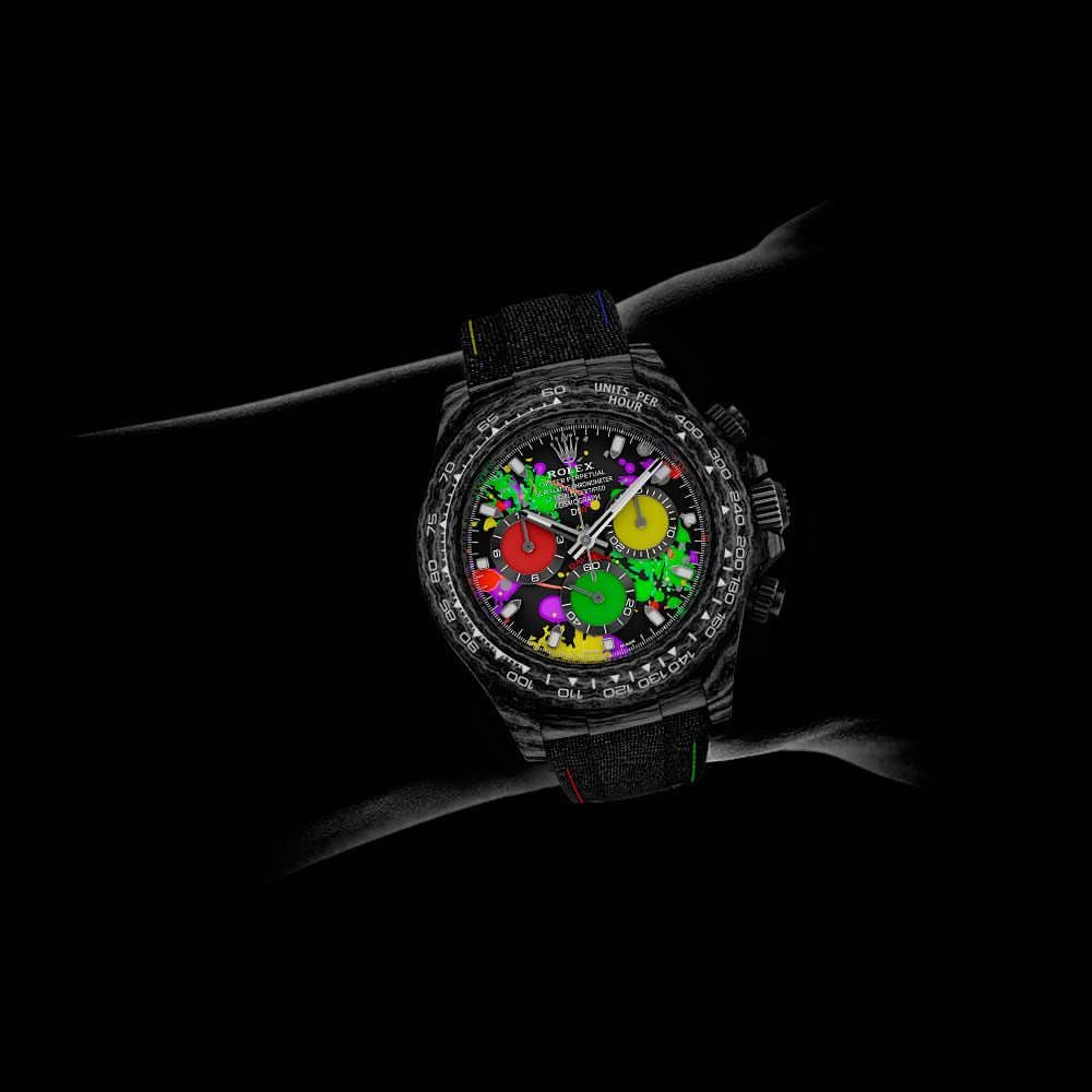 CARBON ROLEX DAYTONA All Black Carbon