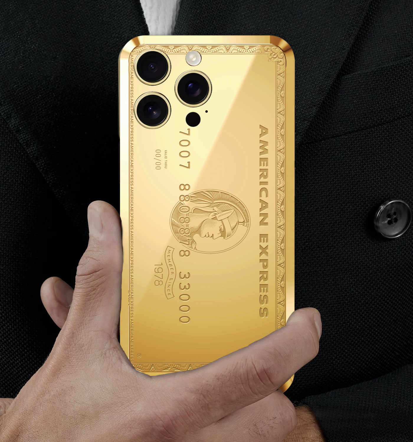 【日本限定デザイン】iPhone Case / RST16 - Gold Card Edition
