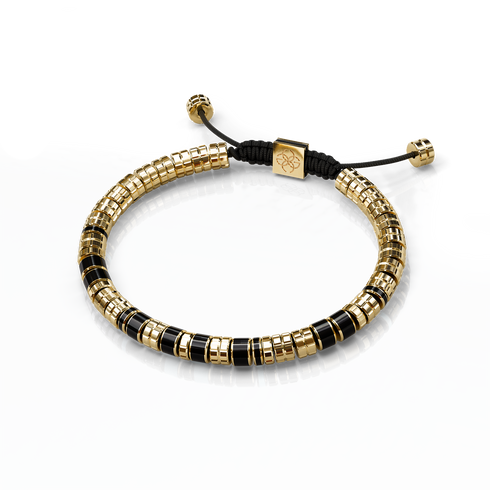 Bracelet - EV - Gold - Black