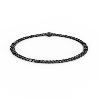 Necklace - Cuban 13 MM - Black