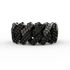 Ring - Cuban Iced - Black
