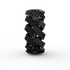 Ring - Cuban Iced - Black