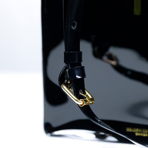 A4 Clear Toot Bag (Black)