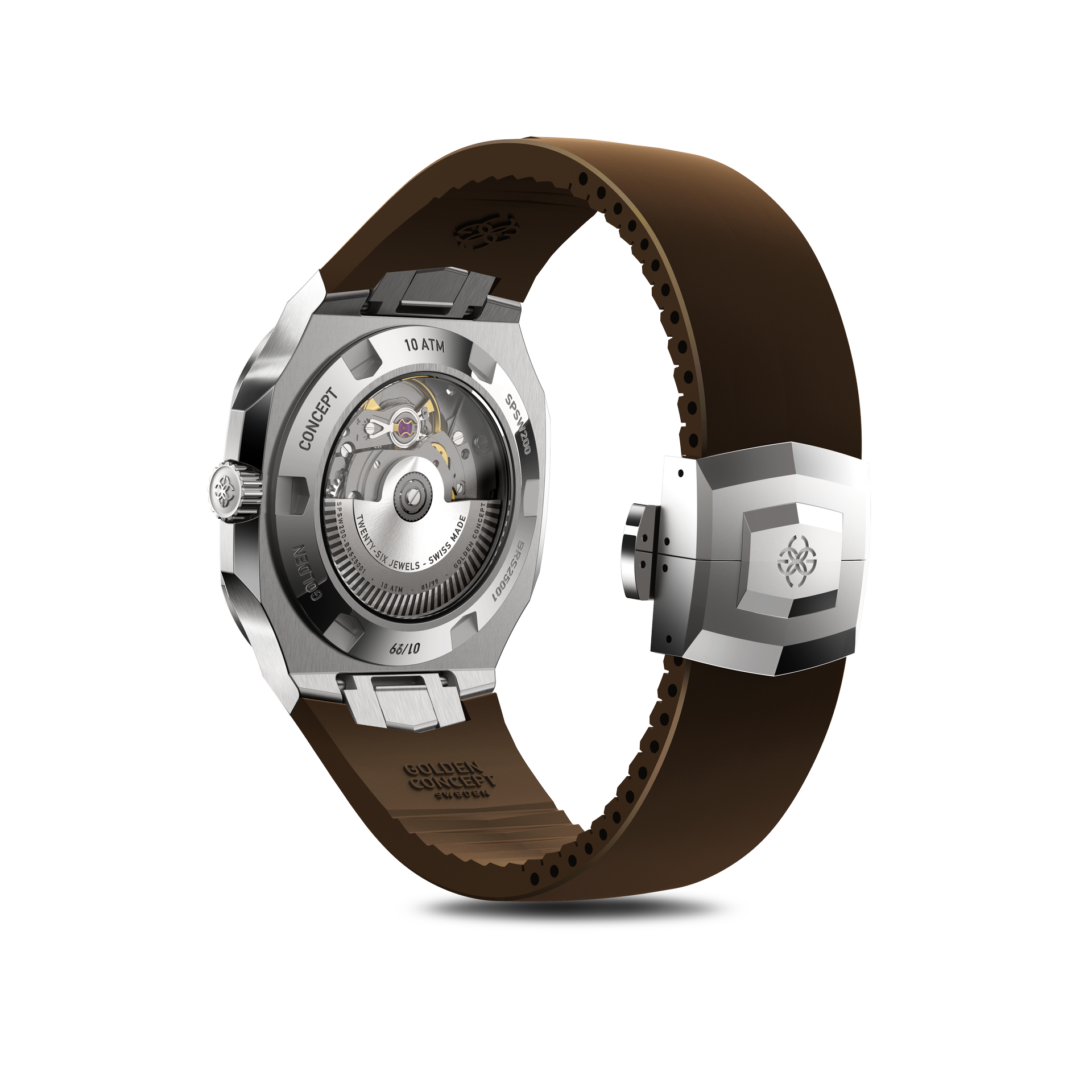 Royal Sport - Automatic Watch / SPSW200 - Chocolate Brown