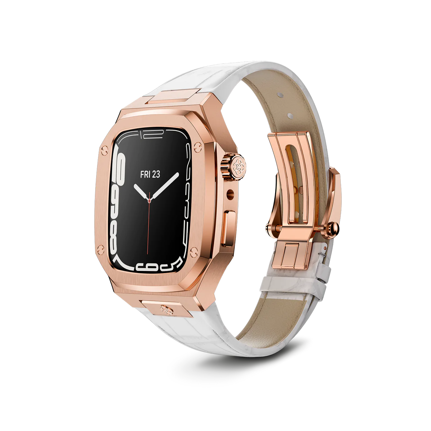 Apple Watch Case - CL41 - ROSE GOLD/WHITE