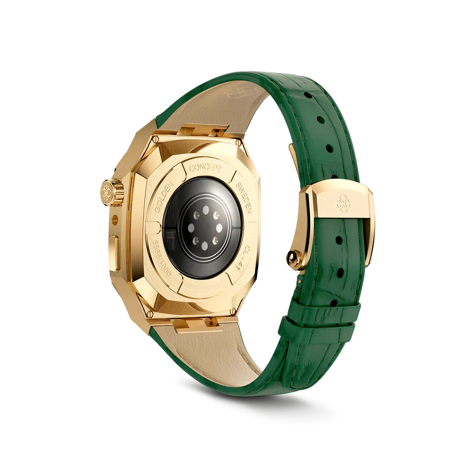 Apple Watch Case - CLD41 - Gold / Green