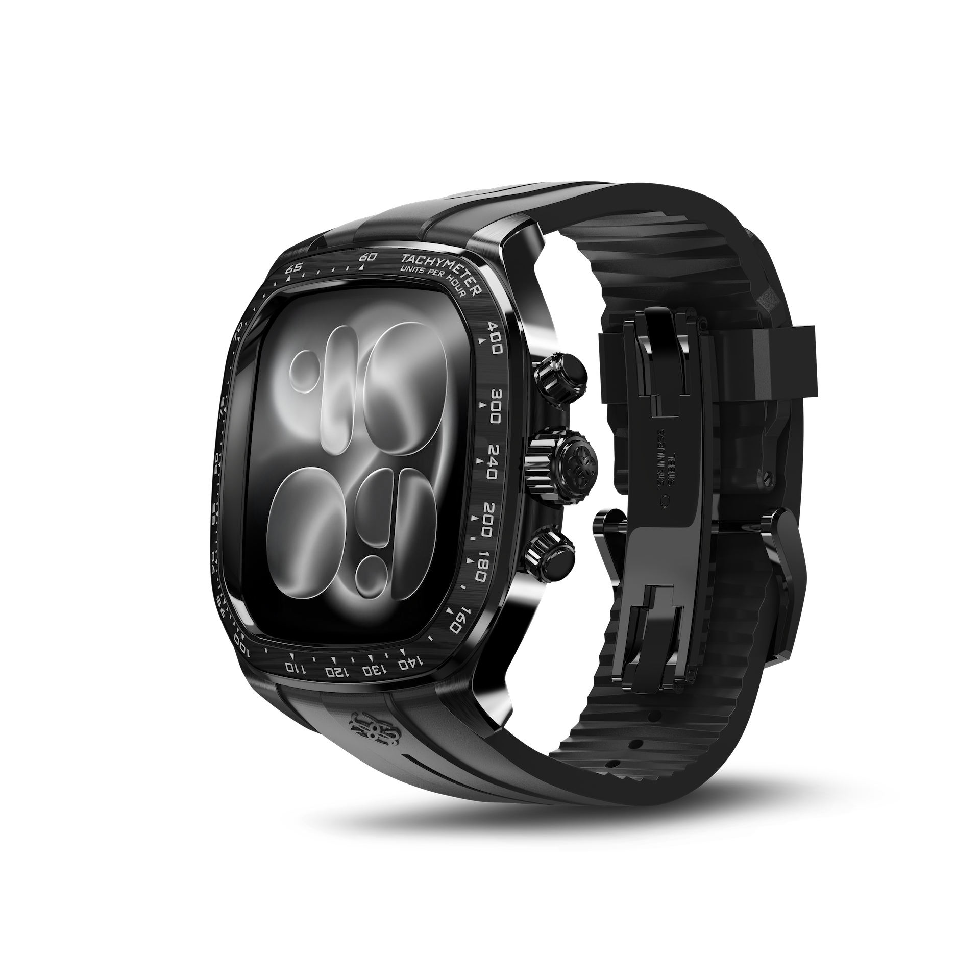 Apple Watch Case - CRS46 Black Carbon