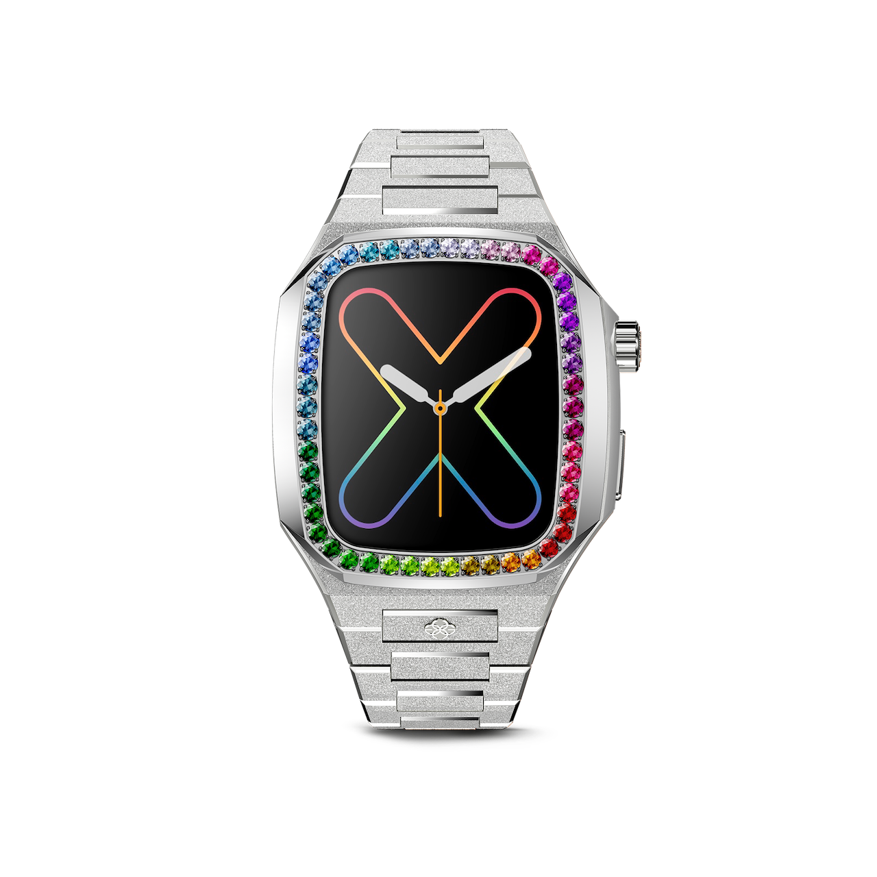 Apple Watch Case - EVF45 - RAINBOW Silver