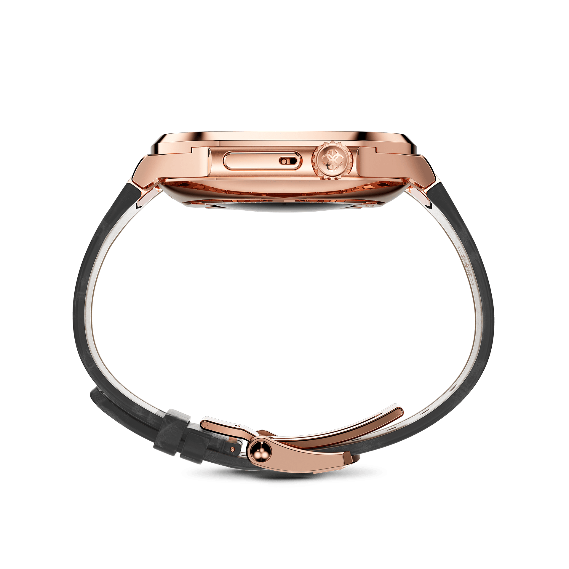 Apple Watch Case - ROL45 - Rose Gold / Black