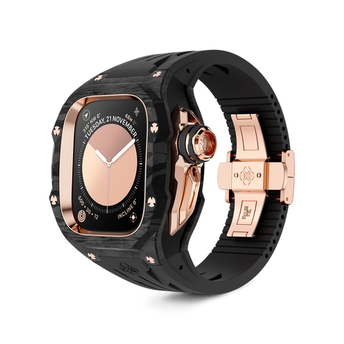 Apple Watch Case / RSCIII49 - Rose Gold Carbon