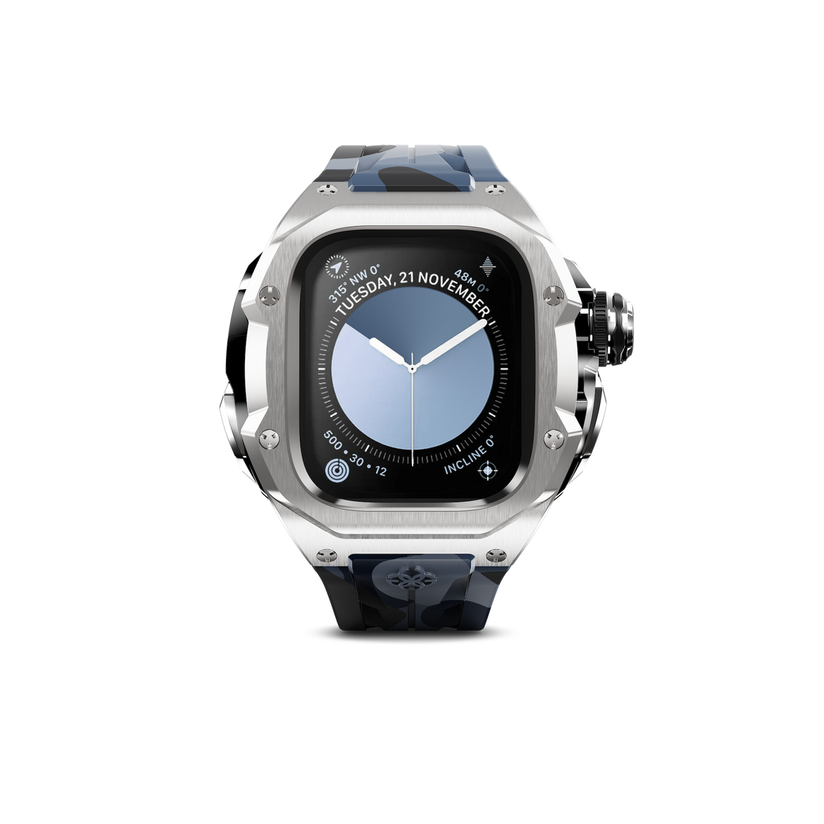 Racing Sport Steel Midnight Camouflage 49mm | GOLDEN CONCEPT