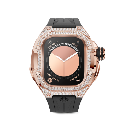 Apple Watch Case / RSTIII49 - AMBER ROSE BLACK
