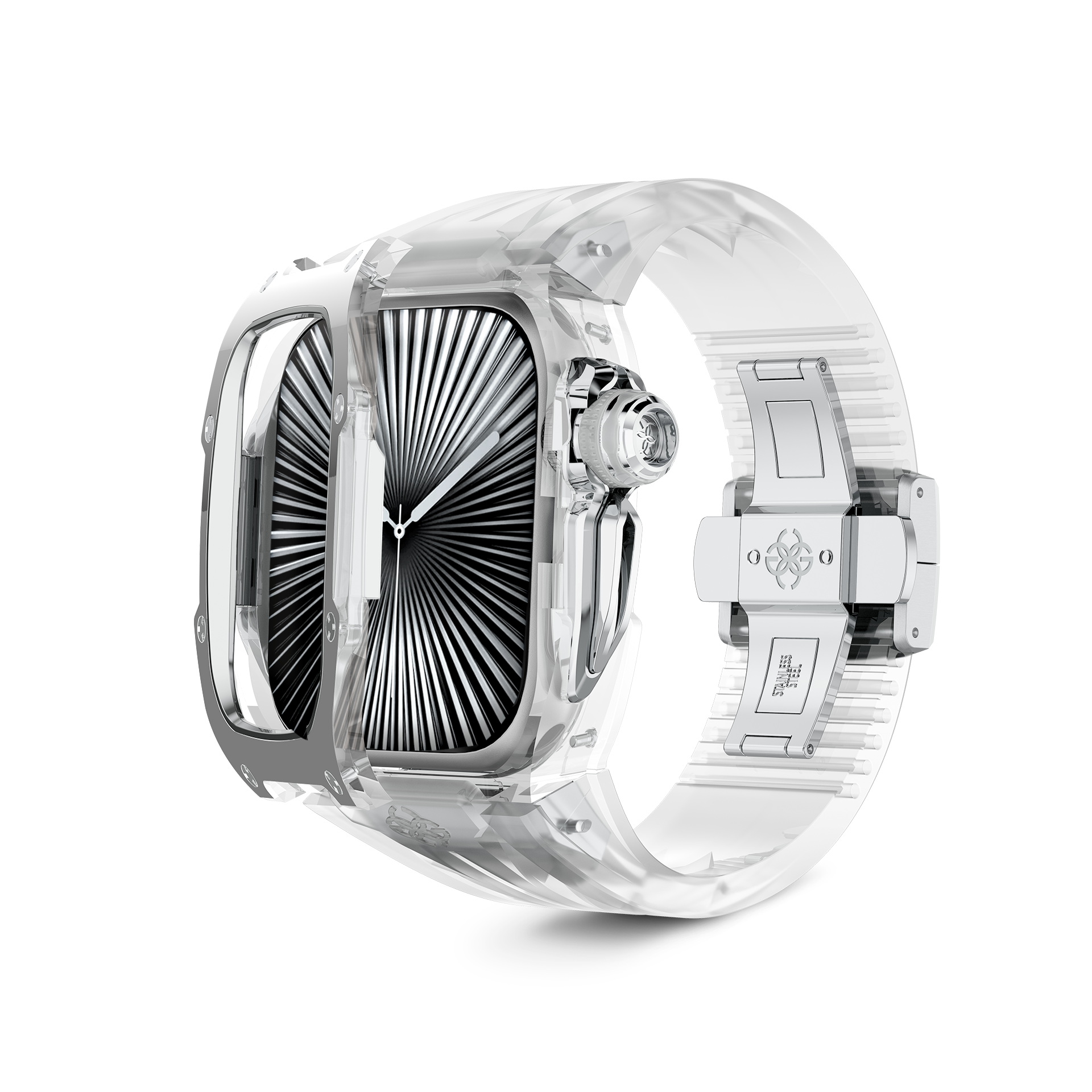 Apple Watch Case / RSTRIII46 - CRYSTAL STEEL