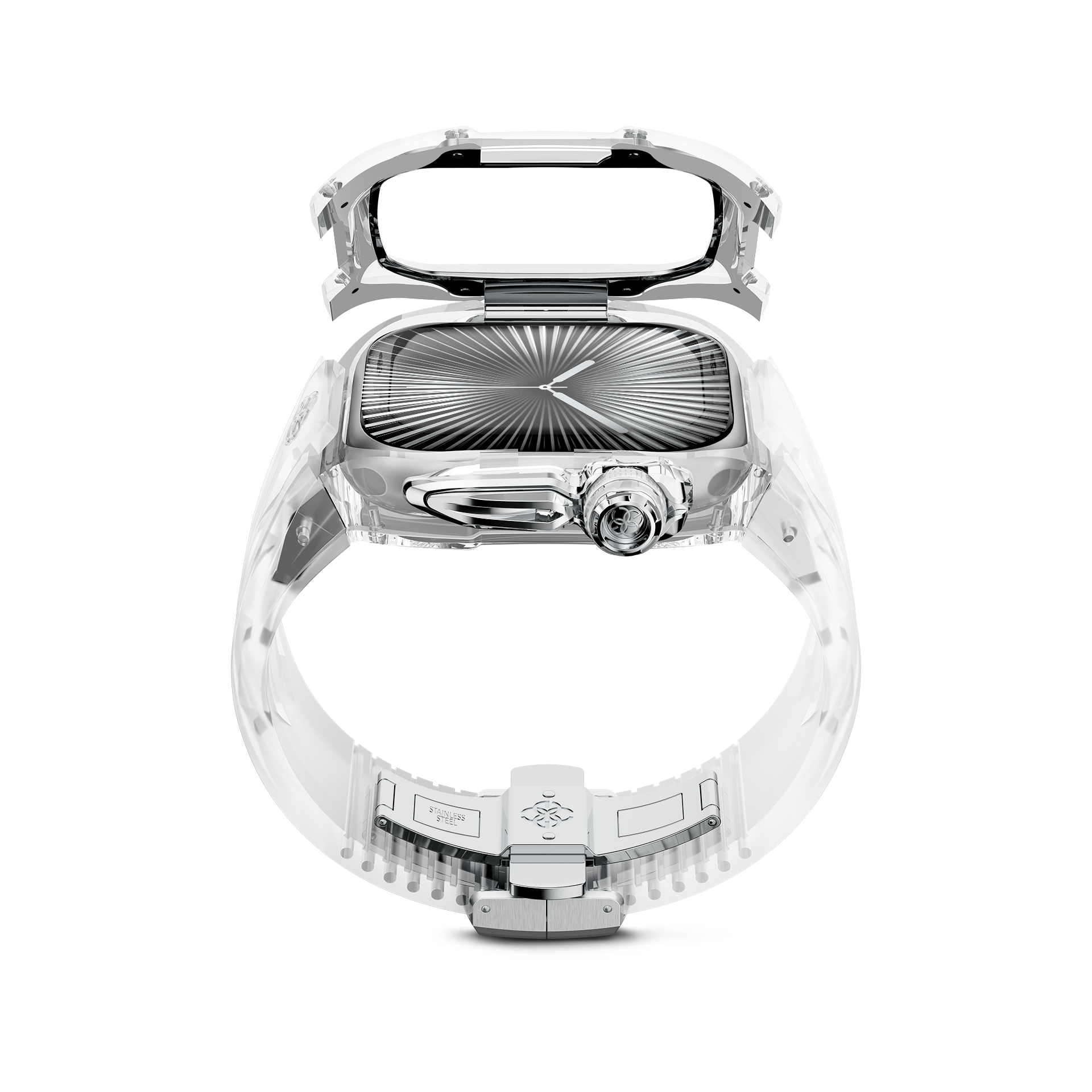 Apple Watch Case / RSTRIII46 - CRYSTAL STEEL