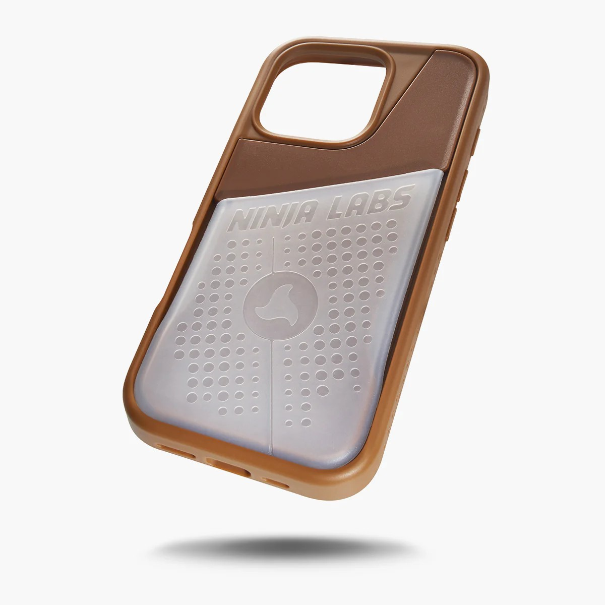Flex Pouch™ Phone Case - MOCHA/CLEAR