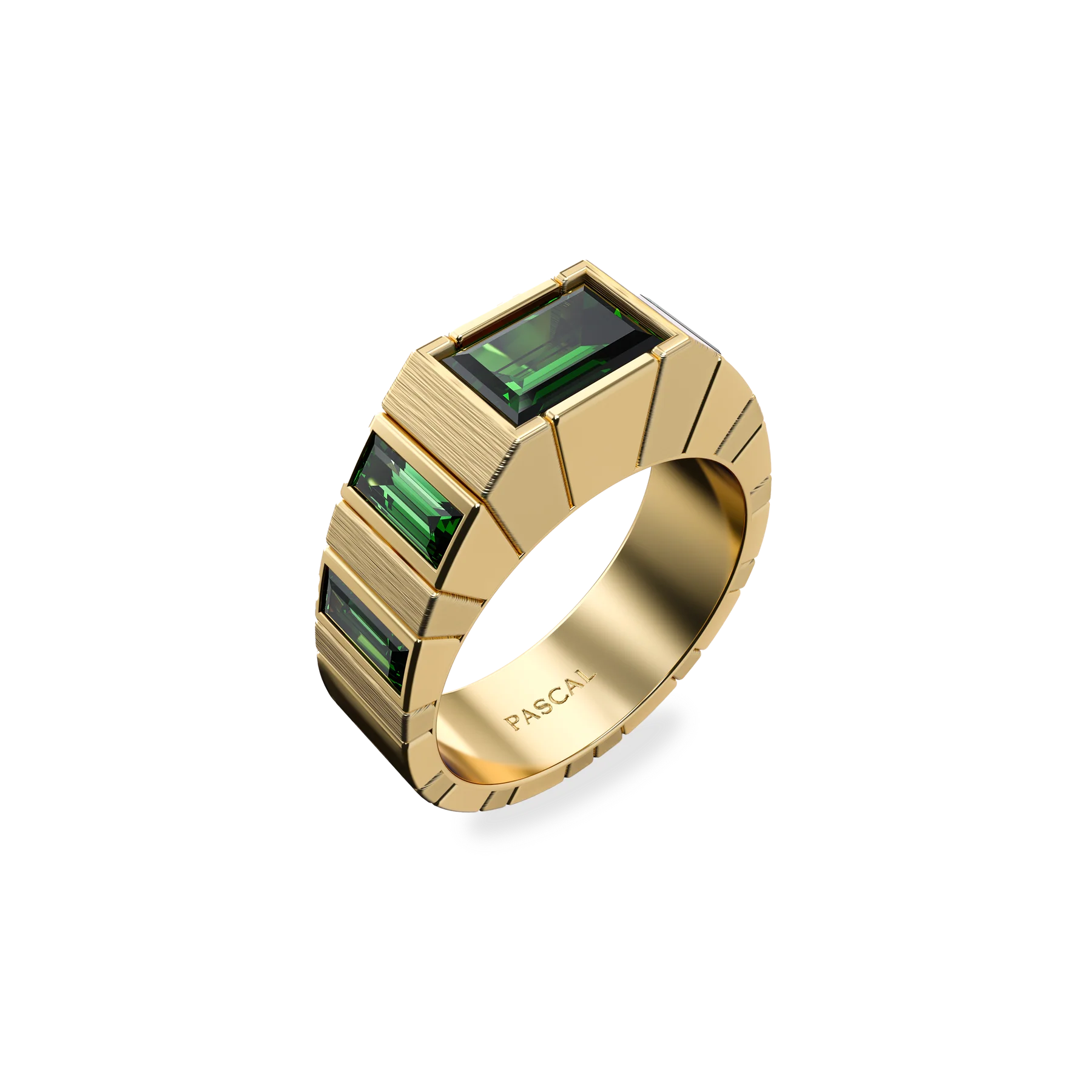 'Parthènope' Gemstone Band Ring