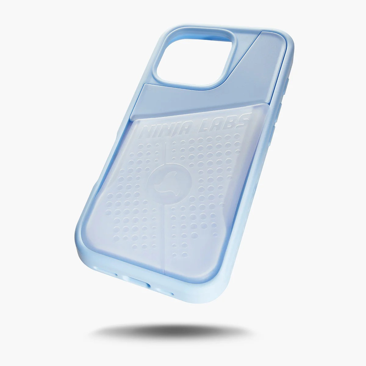 Flex Pouch™ Phone Case - BABY BLUE/CLEAR