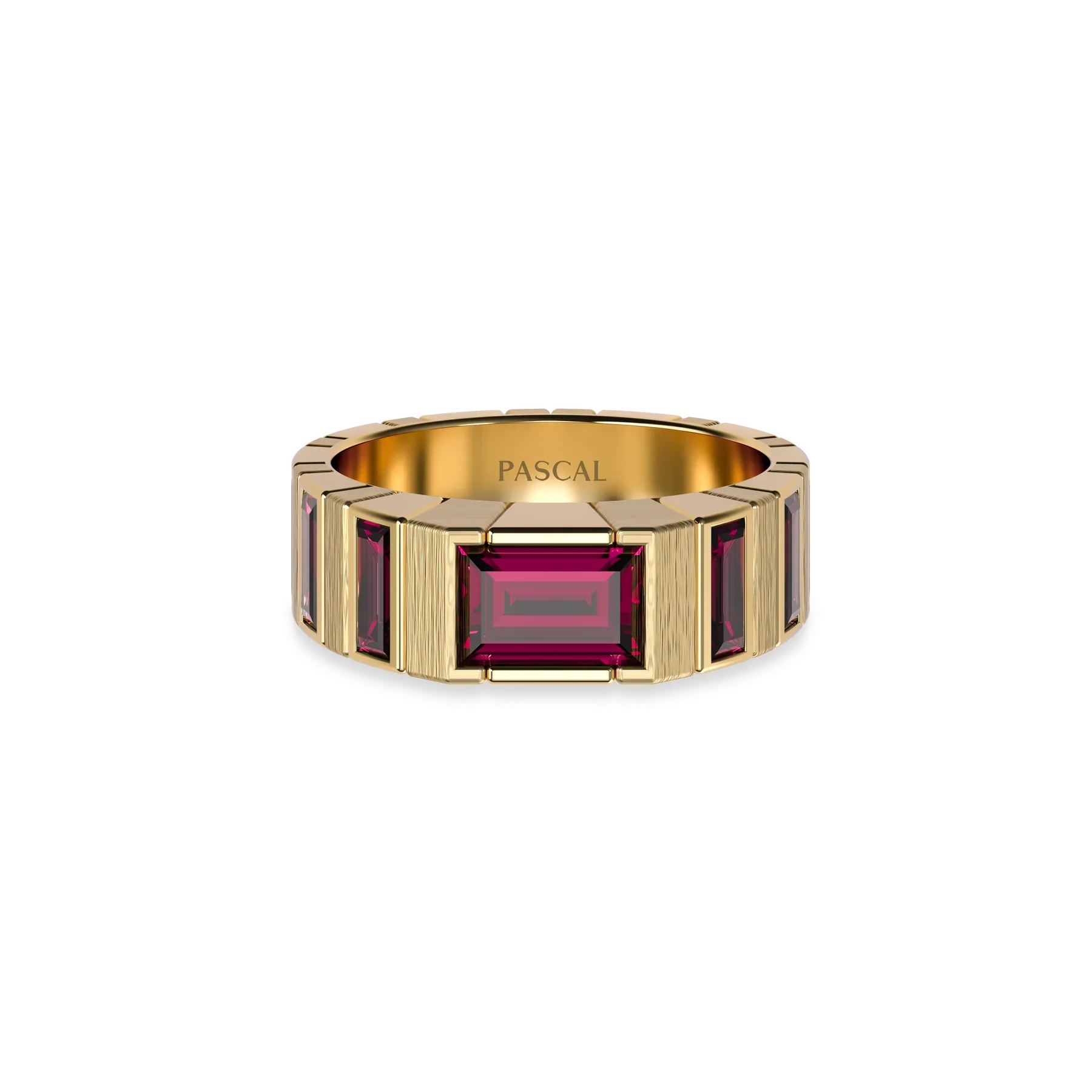 'Parthènope' Gemstone Band Ring
