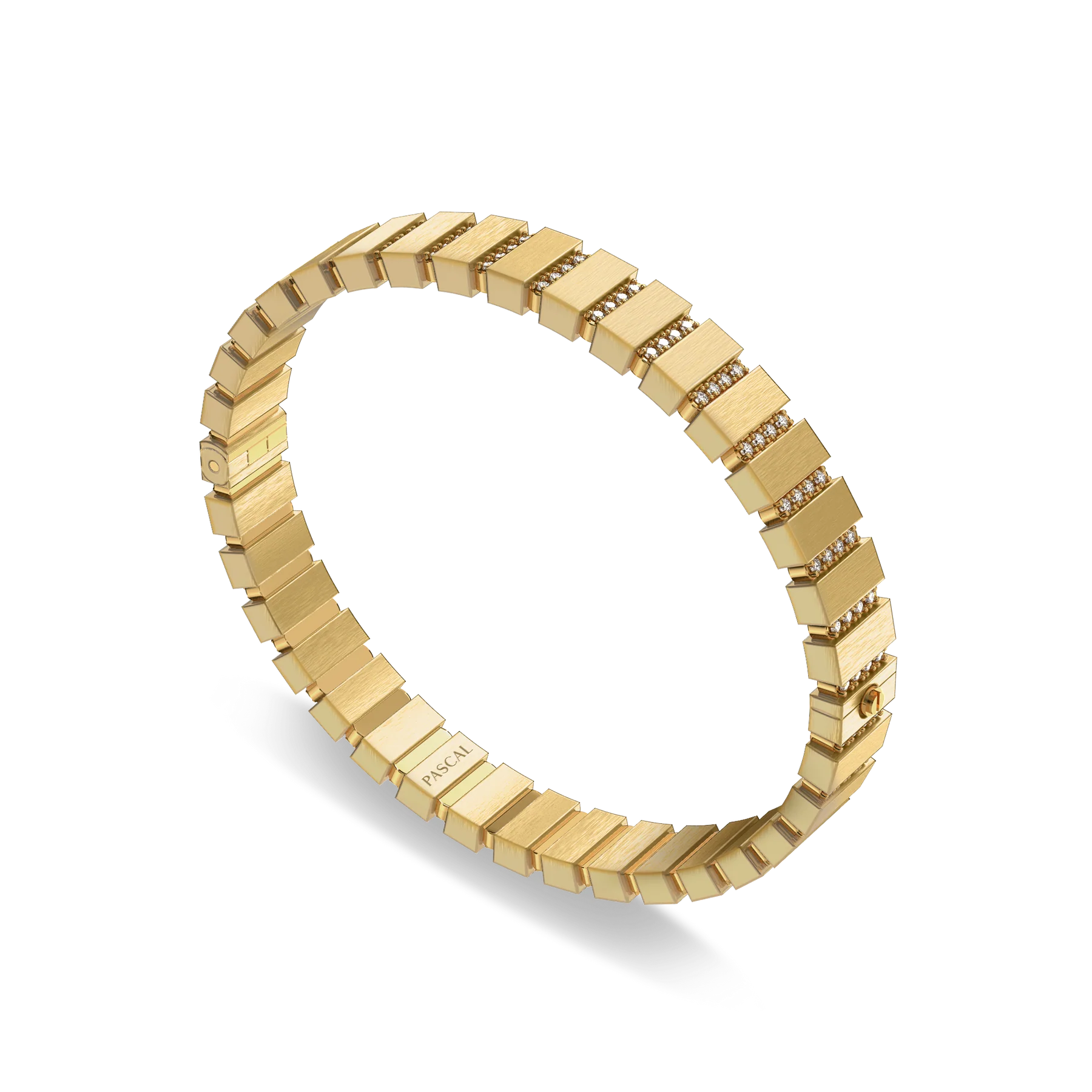 'Parthènope' Diamond Bangle, Classic