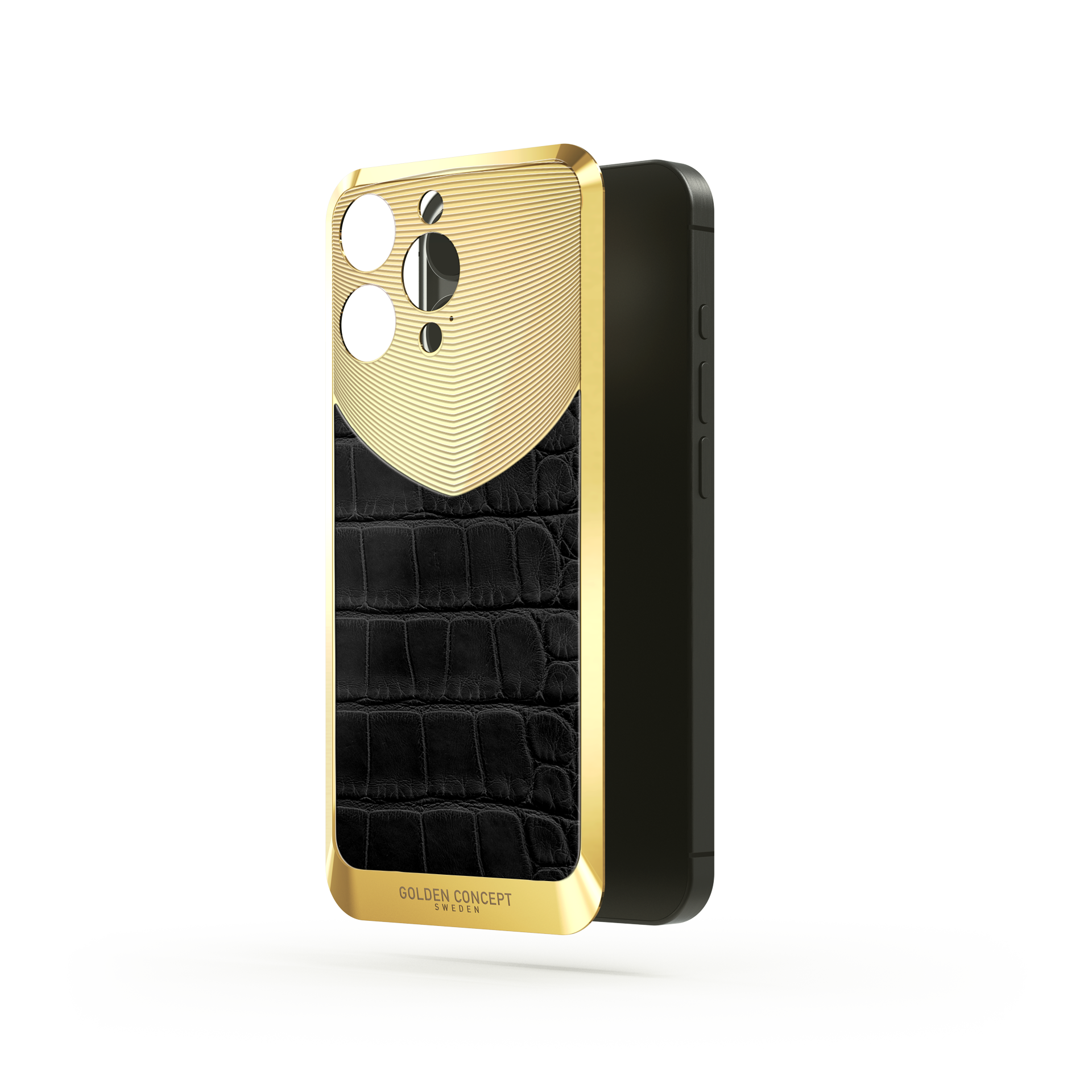 iPhone Case / RST16 - Magnetic Shield Alligator Edition - Black