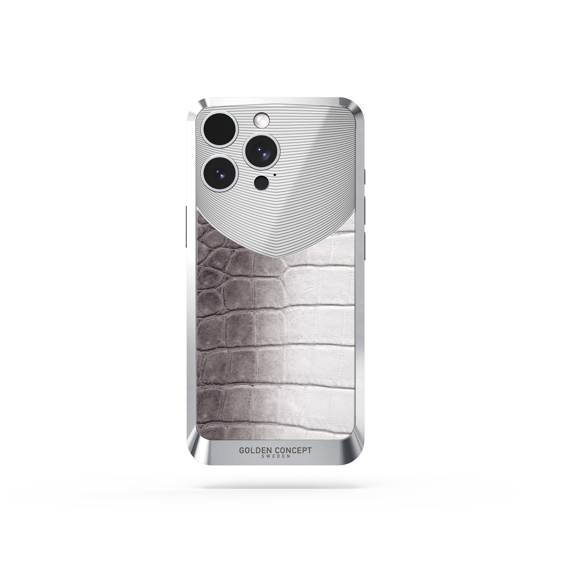 iPhone Case / RST16 - Magnetic Shield Crocodile Edition - Himalaya