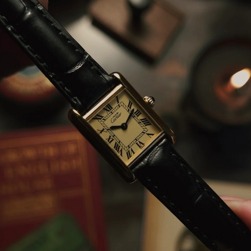 Cartier Must Tank Velmaile SM 1980s