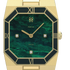 Octagonal Enamel Diamond Watch - Willow Whisper