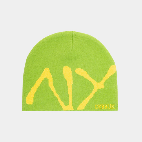 NY BEANIE (GREEN/YELLOW)