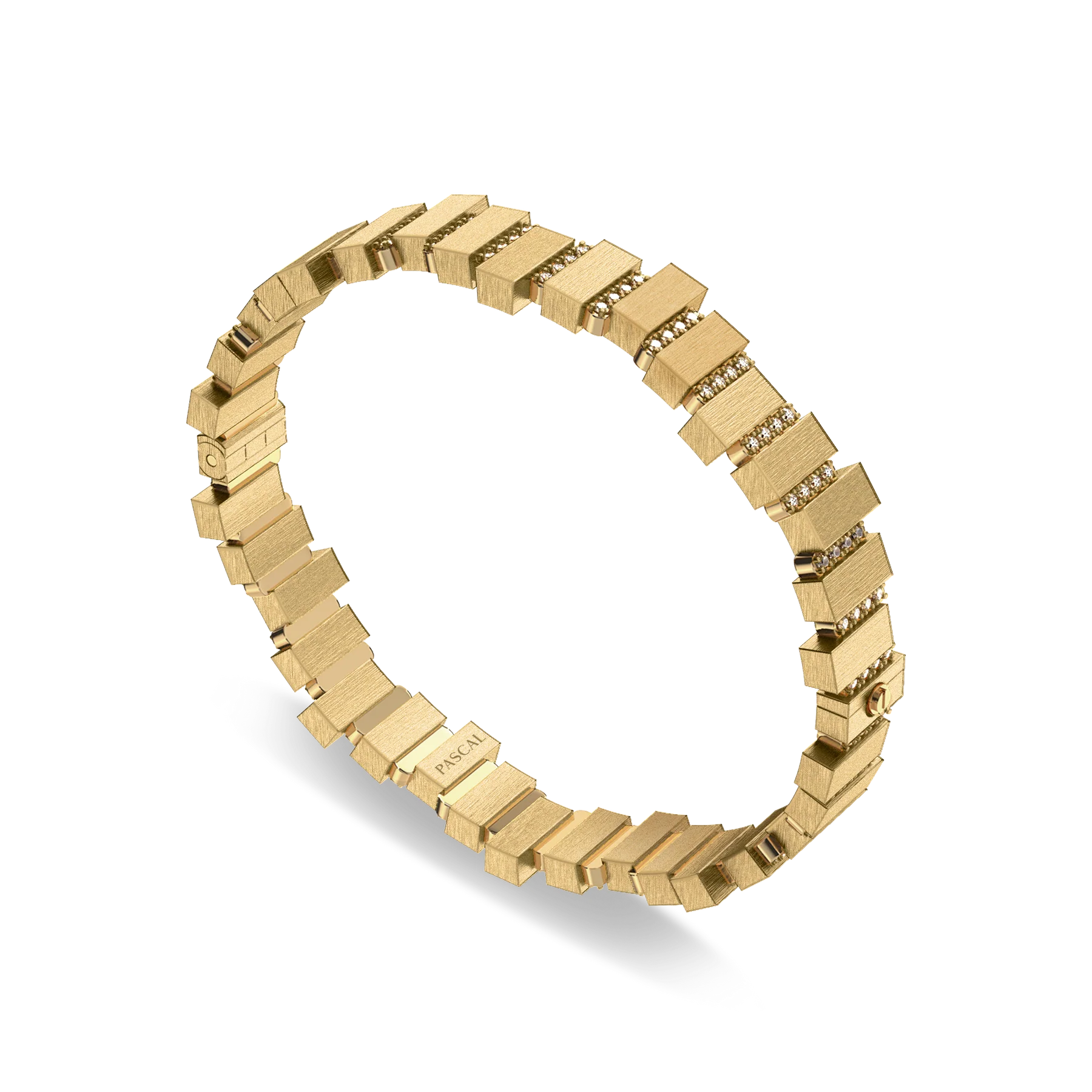 'Parthènope' Diamond Bangle, Deconstrution