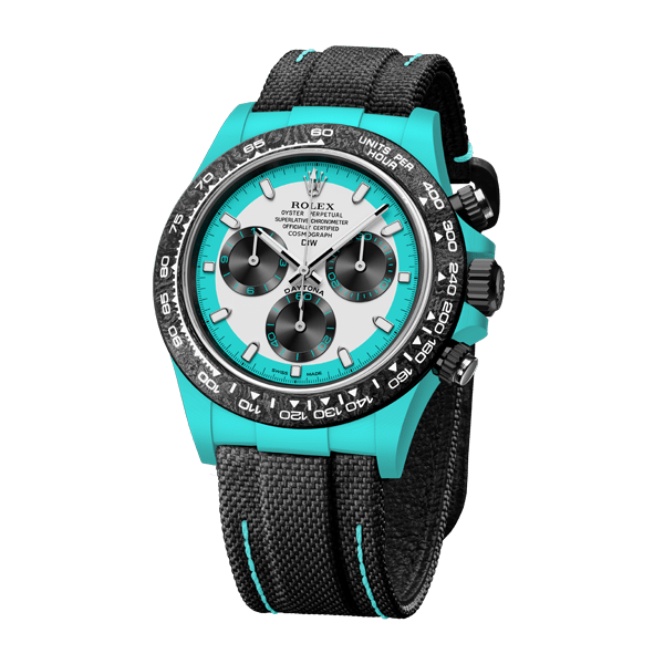 CARBON ROLEX DAYTONA CELESTE INVERT