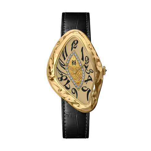 Paradoxe Diamond Watch - Gold Gilt