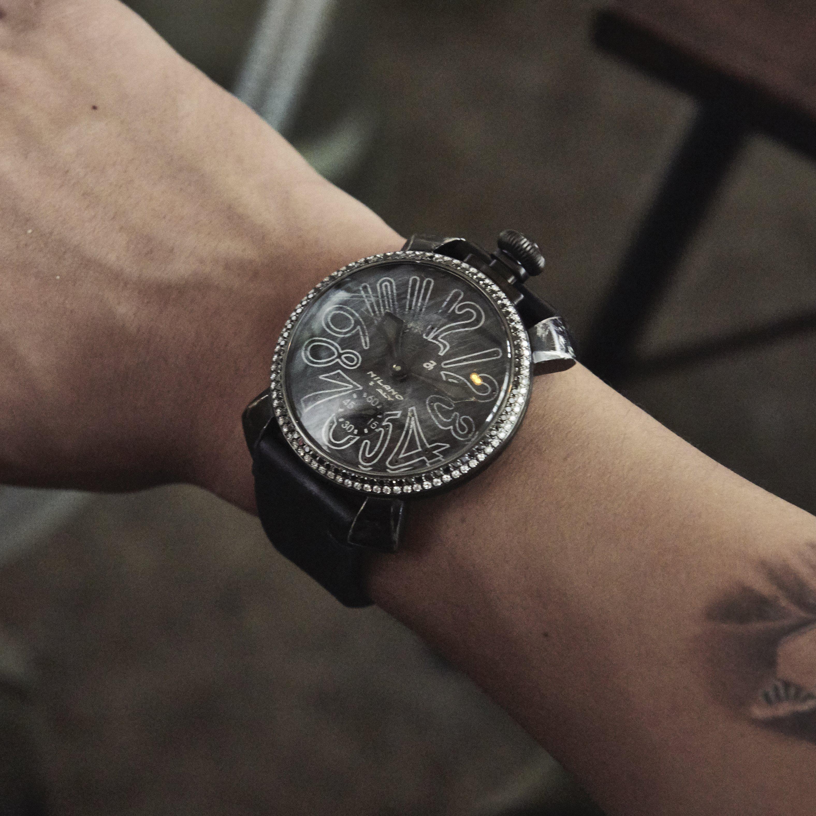 5012.VINTAGE.D/BLK CST-GaGa MILANO-principeprive