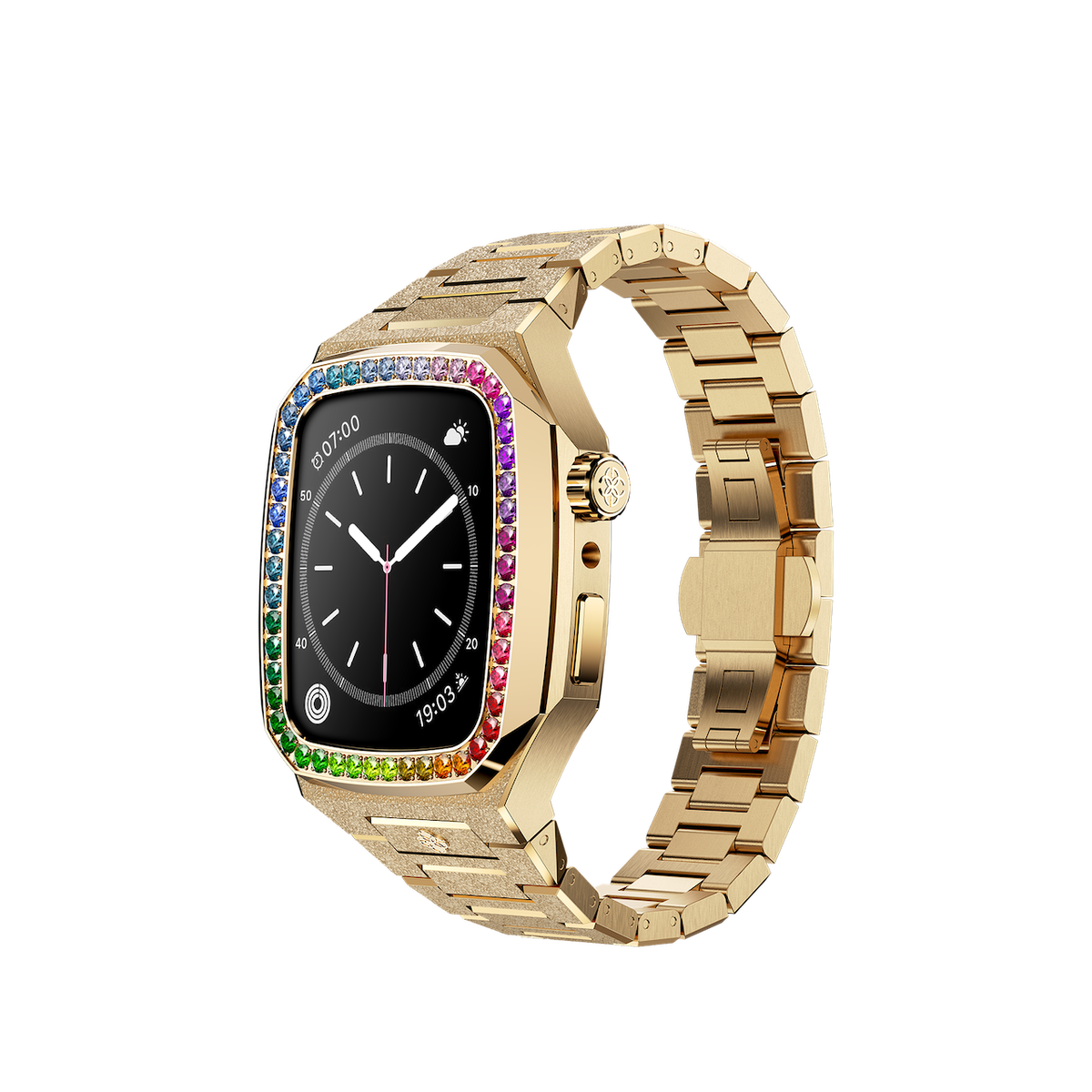 Apple Watch 7 Case - EVF - RAINBOW Gold