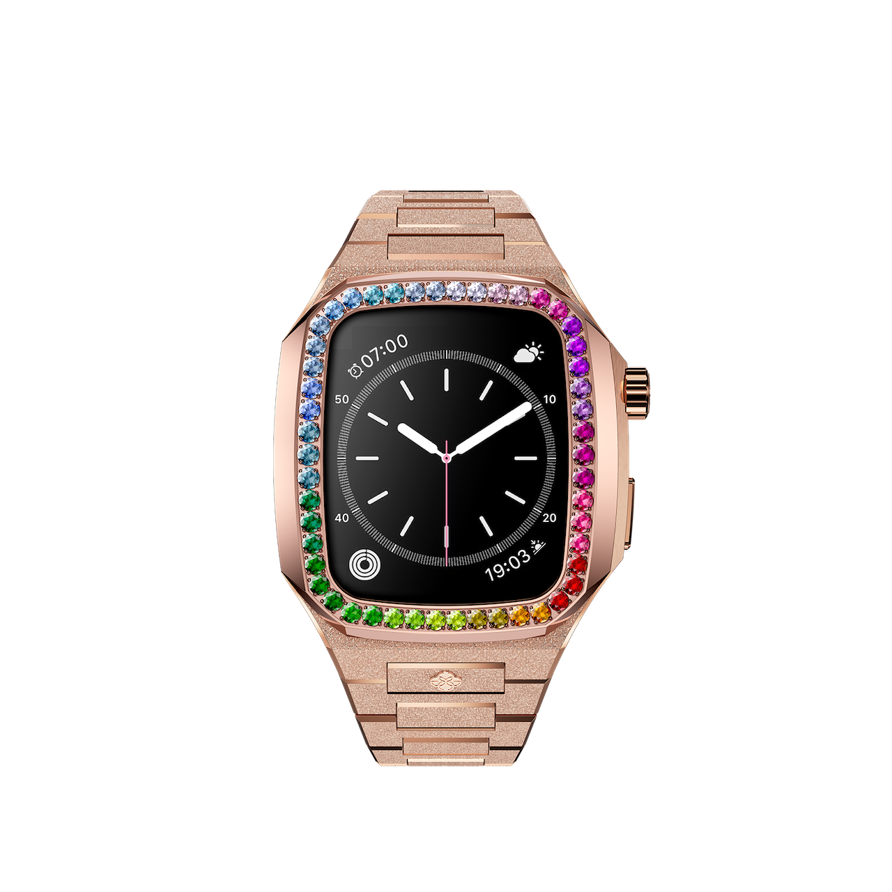 Apple Watch Case - EVF - RAINBOW Rose Gold