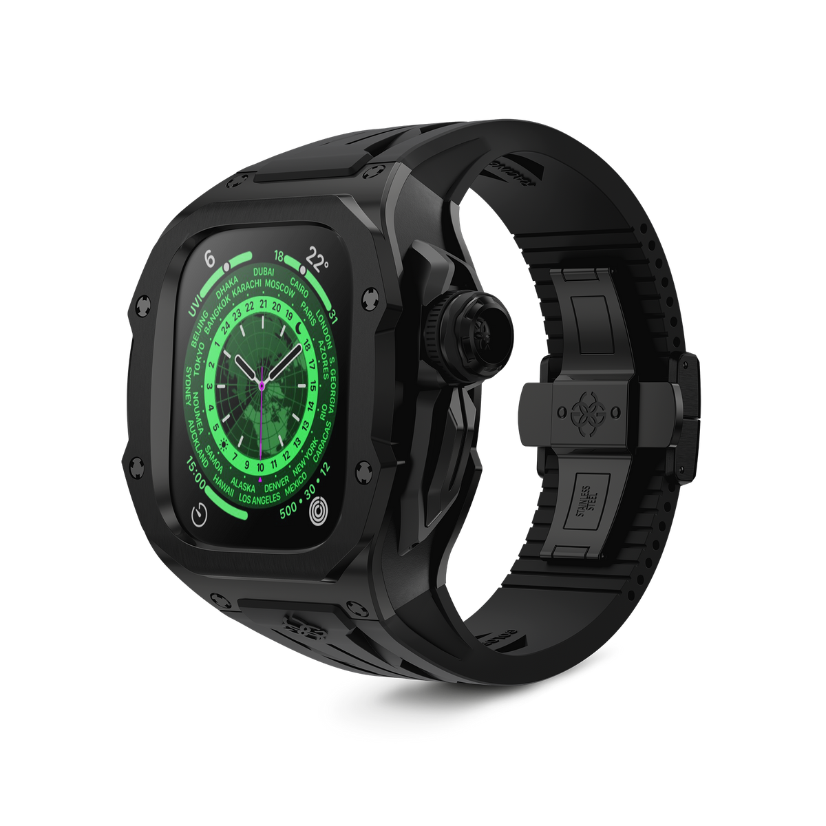 Apple Watch Case - RST49 - ONYX STEEL