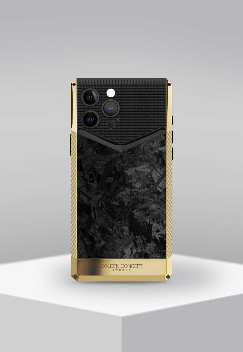 IPhone case - SPC13 - Gold/Black