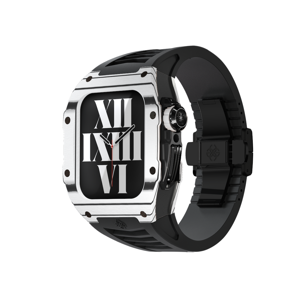 【Apple Watch 6】RSC44 ALBINO WHITE Black Titanium