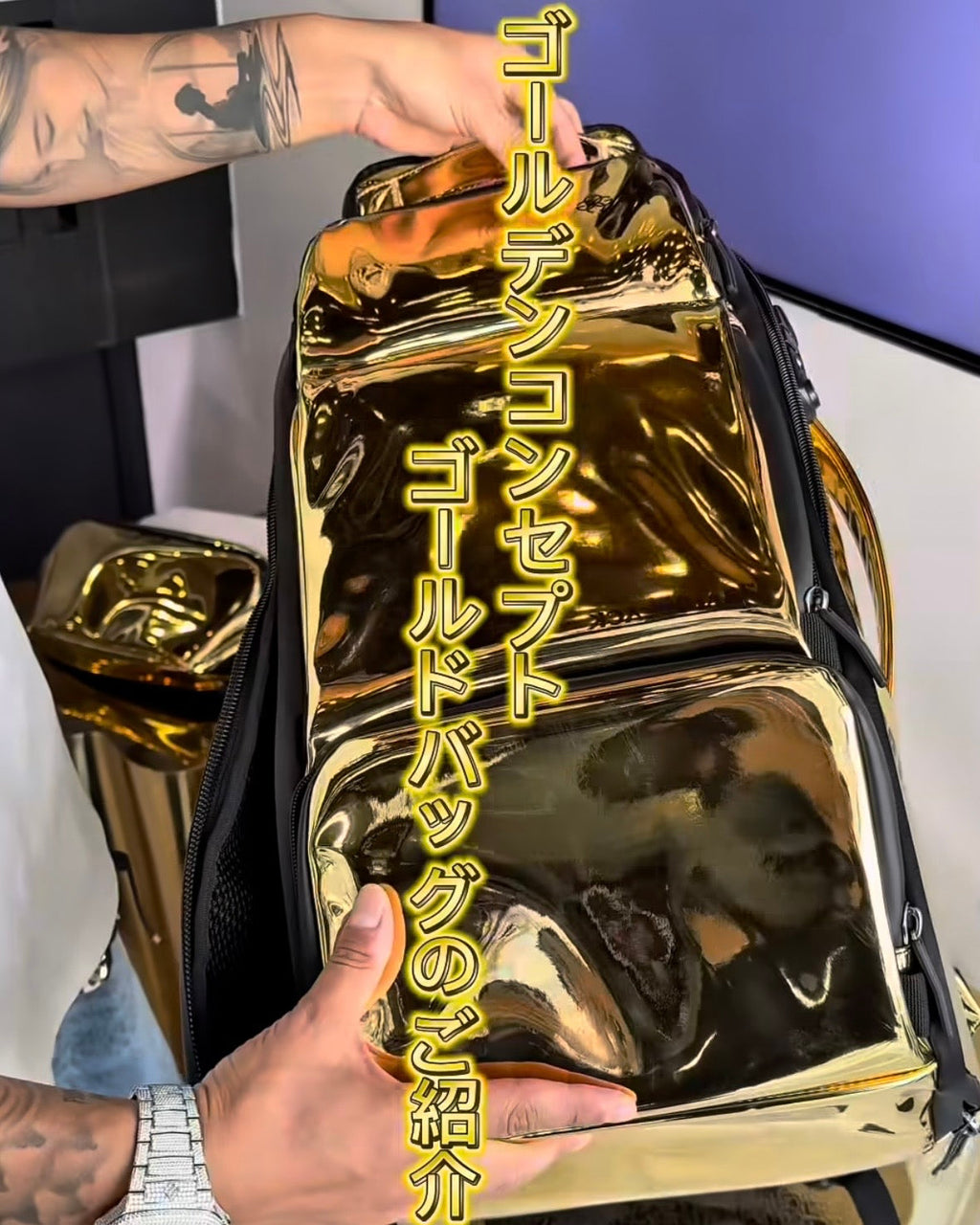 GOLDEN CONCEPTのゴールドバック紹介します🐝 詳しくは動画をご覧ください。