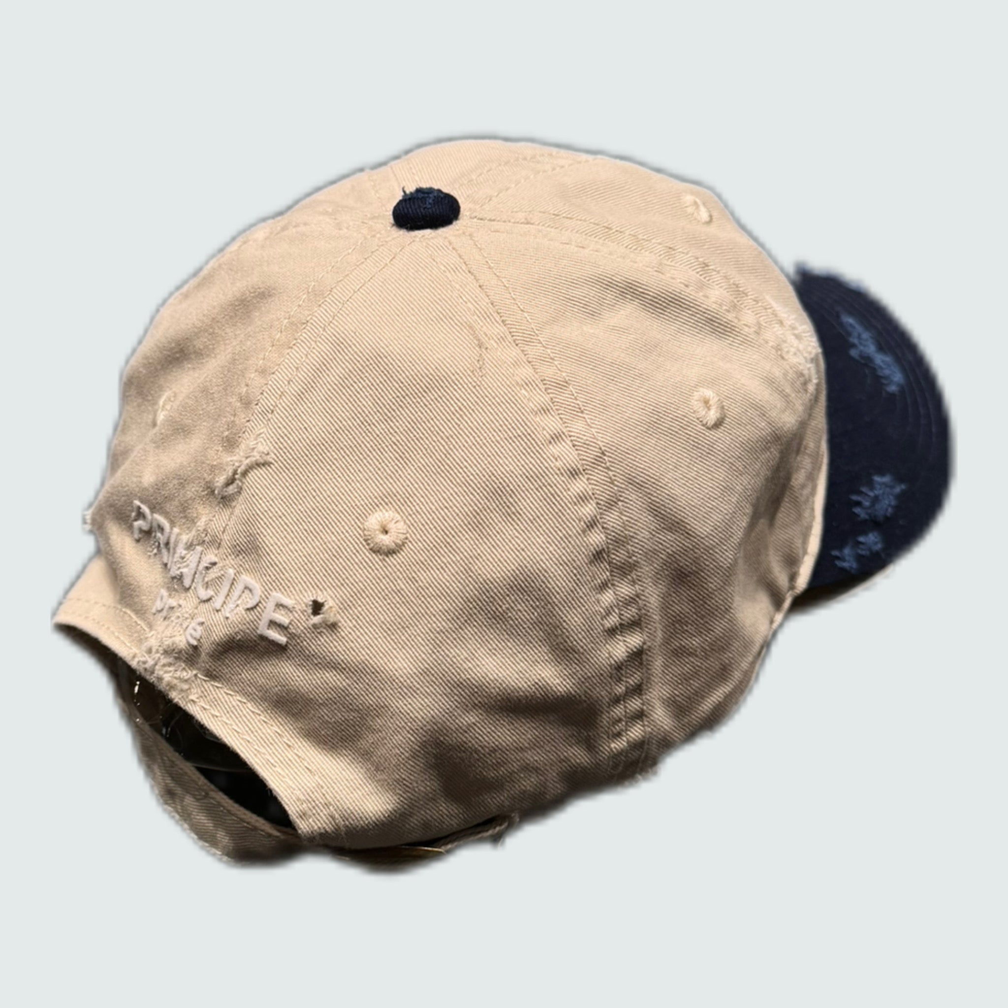 Damaged “P” Logo Cap - Navy