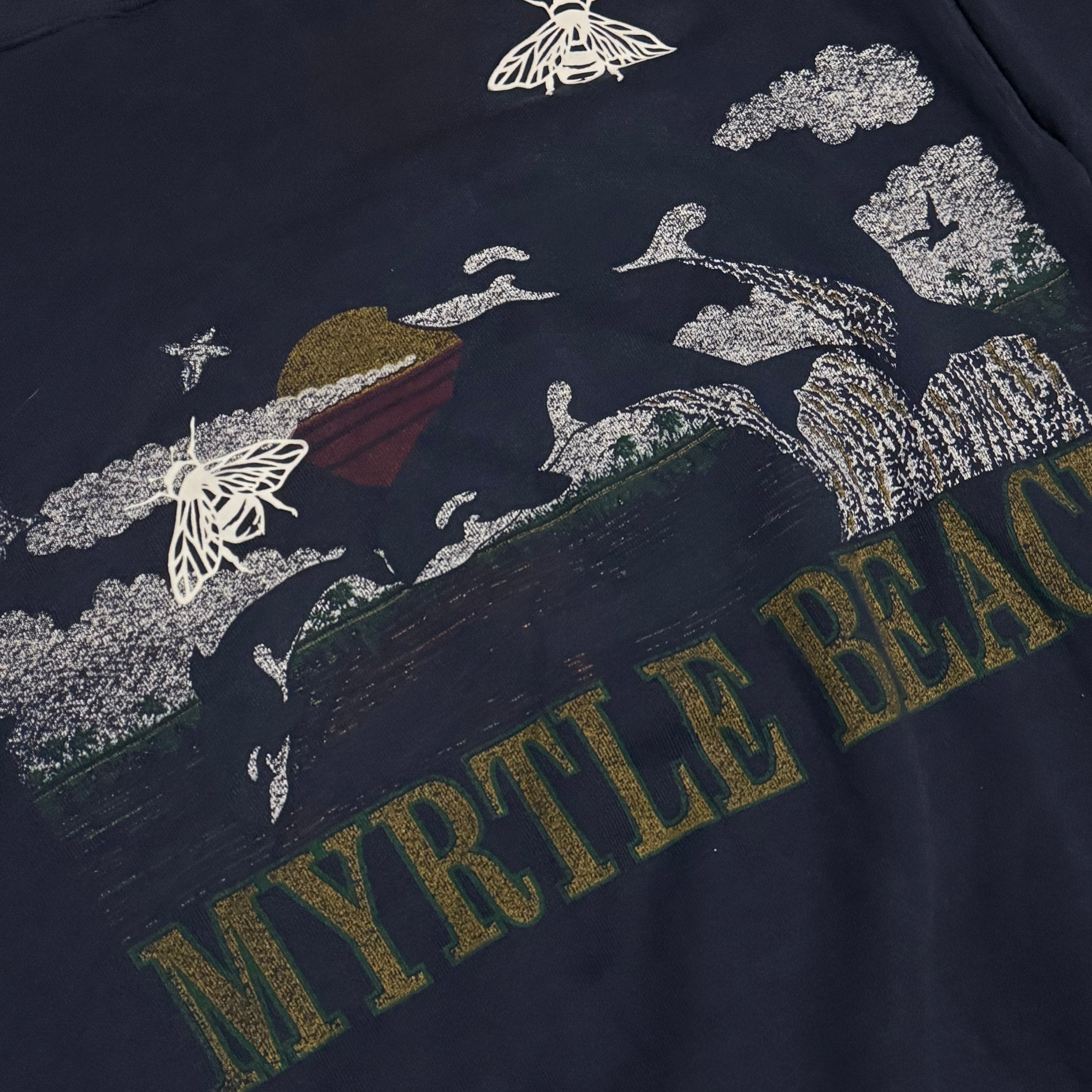 [Vintage] sweat shirts “MTRTLE BEACH”