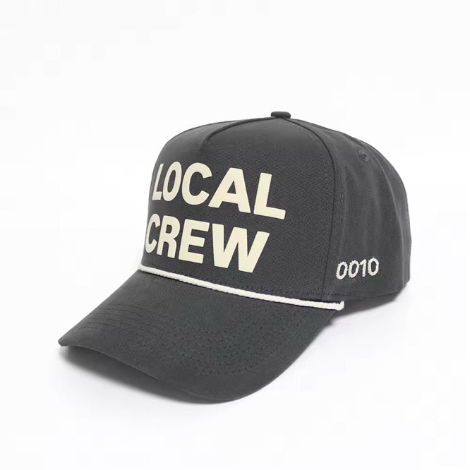 “LOCAL CREW” Cap - Gray