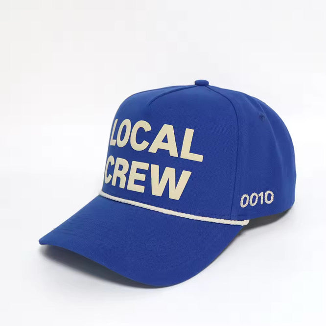 "LOCAL CREW" Cap - Blue