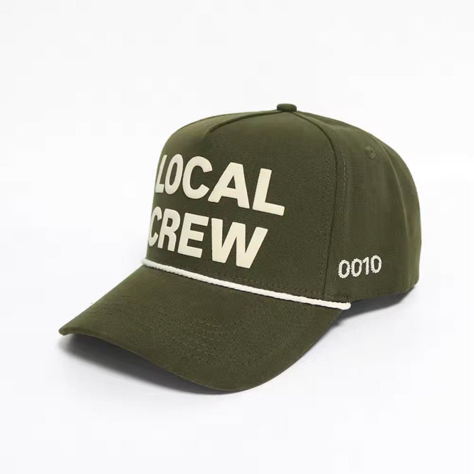 "LOCAL CREW" Cap - Green