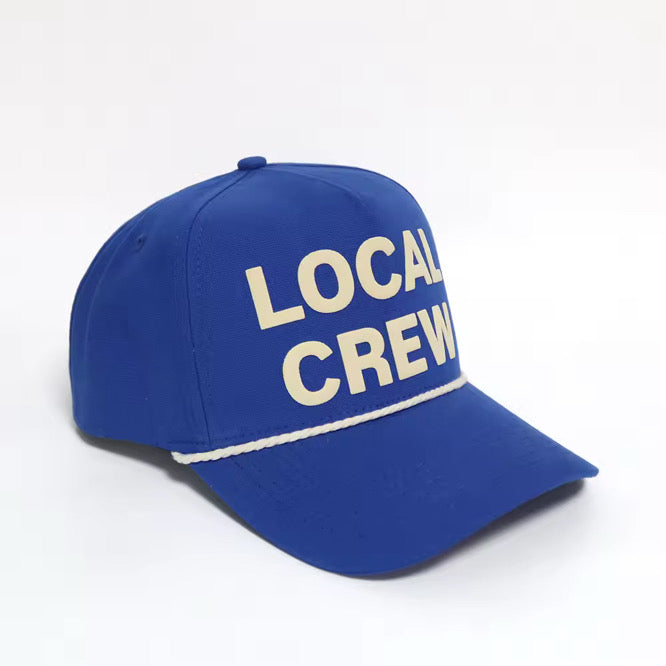 "LOCAL CREW" Cap - Blue