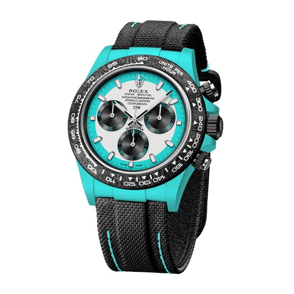 CARBON ROLEX DAYTONA CELESTE INVERT