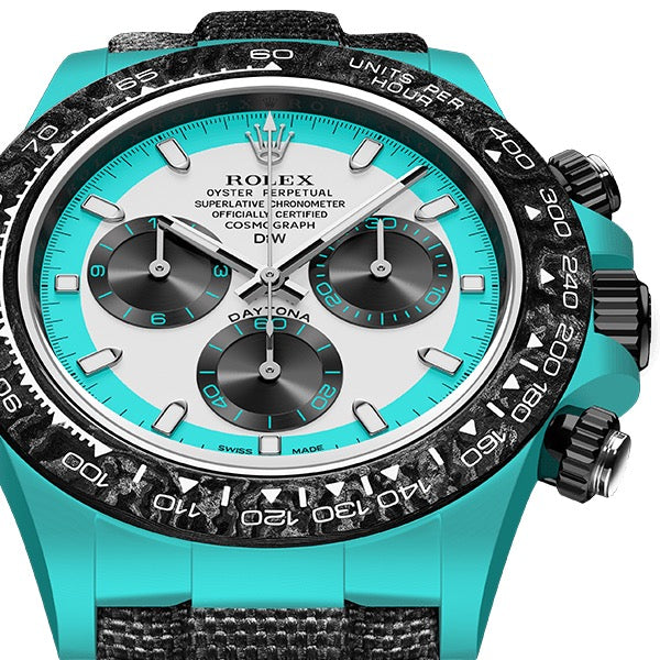 CARBON ROLEX DAYTONA CELESTE INVERT