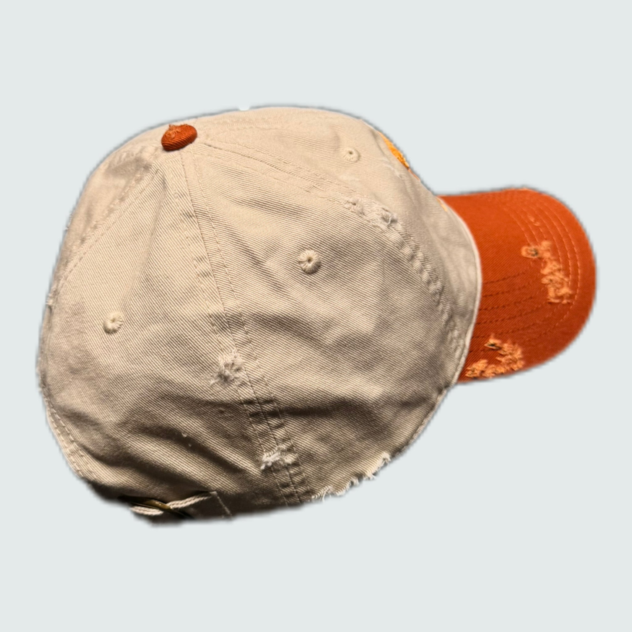 Damaged “P” Logo Cap - Orange