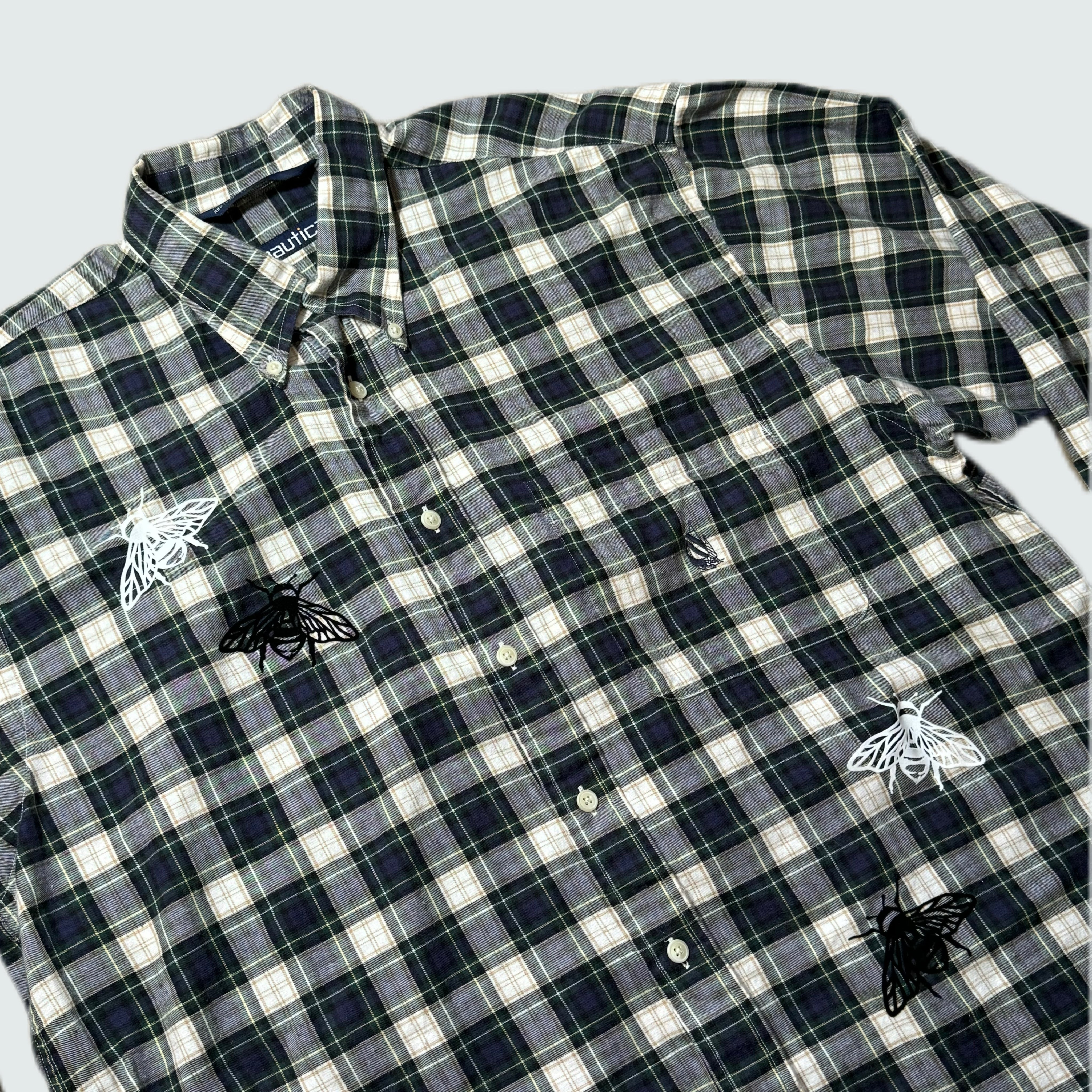 Vintage Plaid Shirt “NAUTICA”